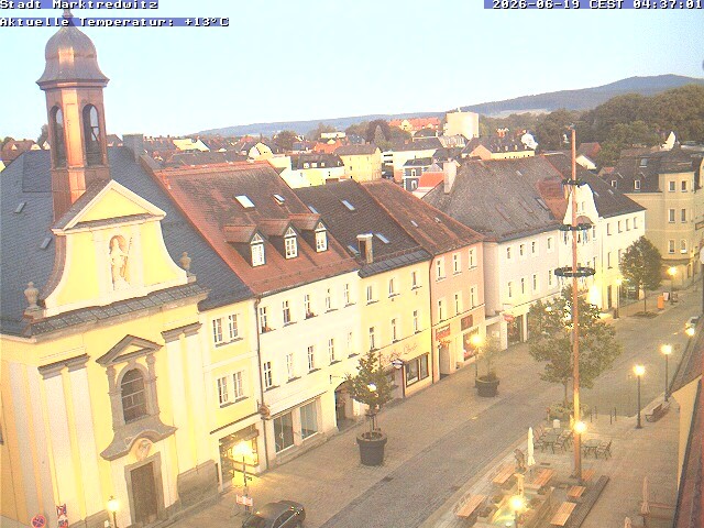 Archiv Foto Webcam Marktredwitz Fußgängerzone