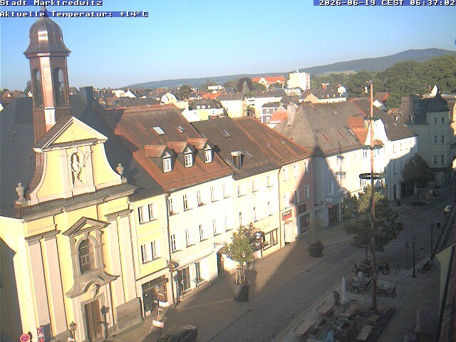 Archiv Foto Webcam Marktredwitz Fußgängerzone