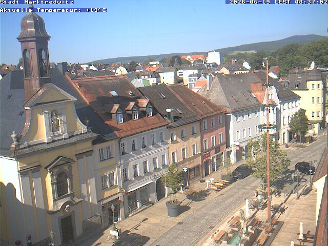 Archiv Foto Webcam Marktredwitz Fußgängerzone