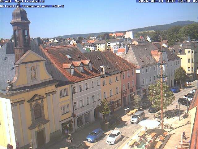 Archiv Foto Webcam Marktredwitz Fußgängerzone