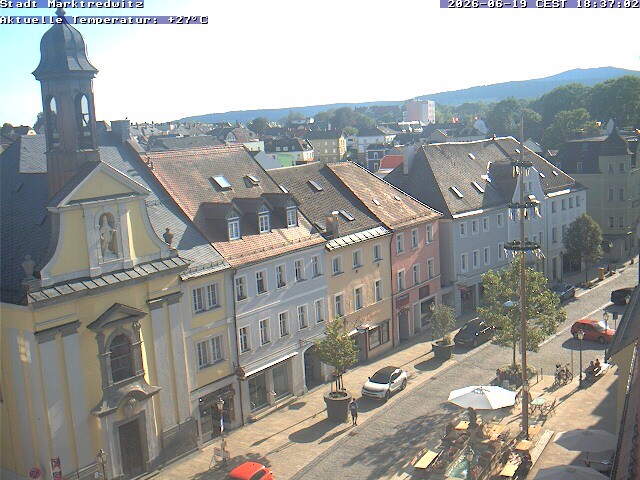 Archiv Foto Webcam Marktredwitz Fußgängerzone