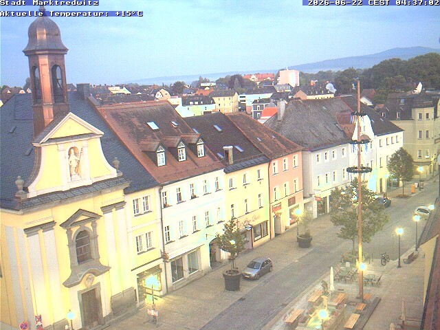 Archiv Foto Webcam Marktredwitz Fußgängerzone