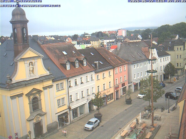 Archiv Foto Webcam Marktredwitz Fußgängerzone