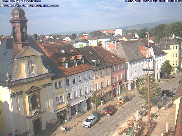 Archiv Foto Webcam Marktredwitz Fußgängerzone