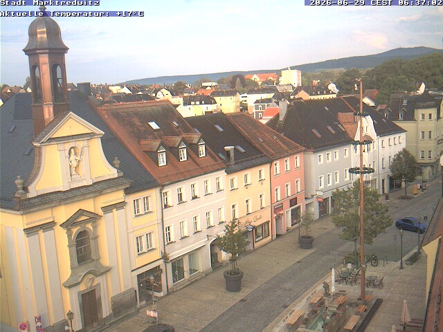 Archiv Foto Webcam Marktredwitz Fußgängerzone