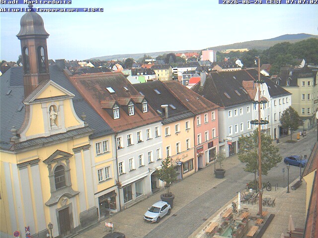 Archiv Foto Webcam Marktredwitz Fußgängerzone
