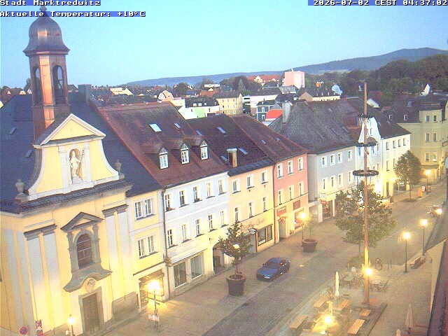 Archiv Foto Webcam Marktredwitz Fußgängerzone