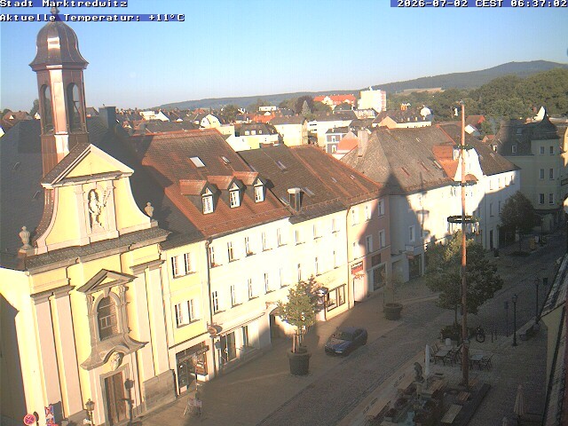 Archiv Foto Webcam Marktredwitz Fußgängerzone