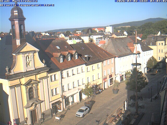 Archiv Foto Webcam Marktredwitz Fußgängerzone