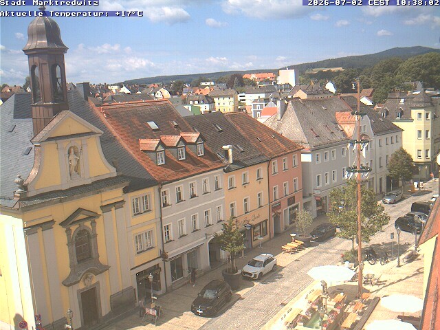 Archiv Foto Webcam Marktredwitz Fußgängerzone