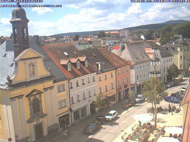 Archiv Foto Webcam Marktredwitz Fußgängerzone