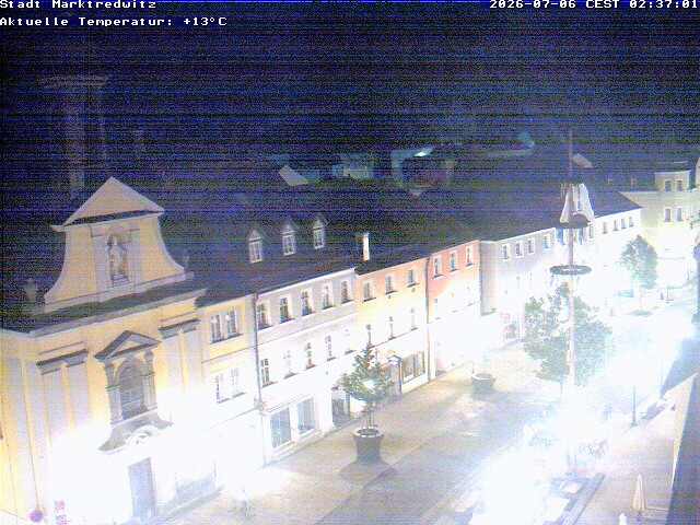 Archiv Foto Webcam Marktredwitz Fußgängerzone