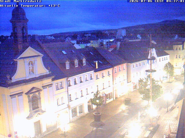 Archiv Foto Webcam Marktredwitz Fußgängerzone