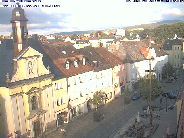 Archiv Foto Webcam Marktredwitz Fußgängerzone
