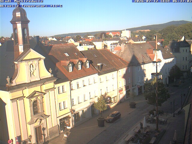 Archiv Foto Webcam Marktredwitz Fußgängerzone