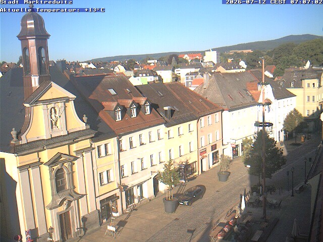 Archiv Foto Webcam Marktredwitz Fußgängerzone