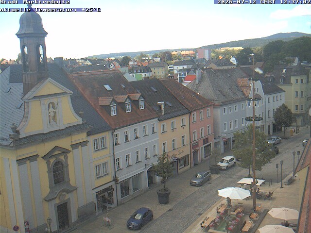 Archiv Foto Webcam Marktredwitz Fußgängerzone