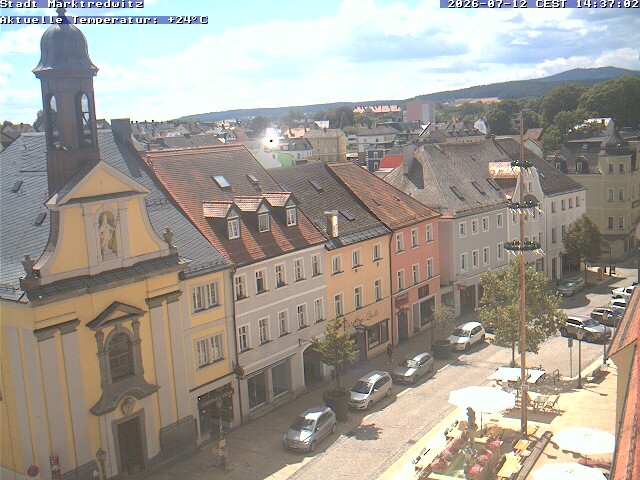 Archiv Foto Webcam Marktredwitz Fußgängerzone