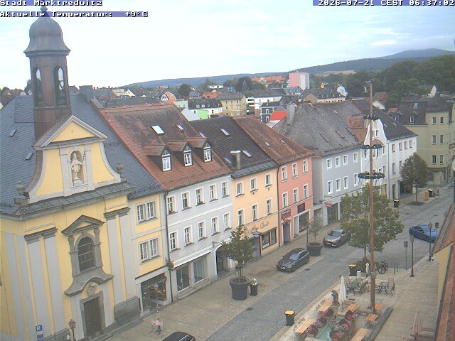Archiv Foto Webcam Marktredwitz Fußgängerzone