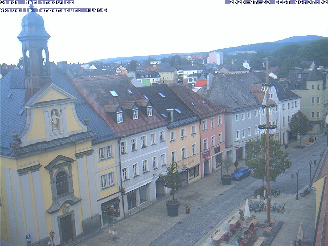 Archiv Foto Webcam Marktredwitz Fußgängerzone