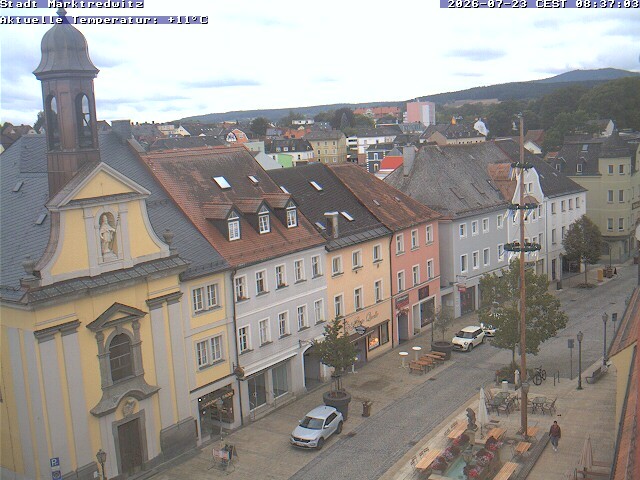 Archiv Foto Webcam Marktredwitz Fußgängerzone