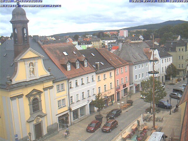 Archiv Foto Webcam Marktredwitz Fußgängerzone