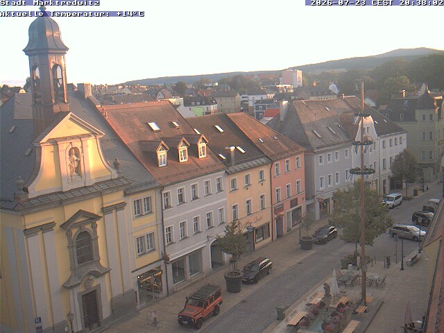 Archiv Foto Webcam Marktredwitz Fußgängerzone
