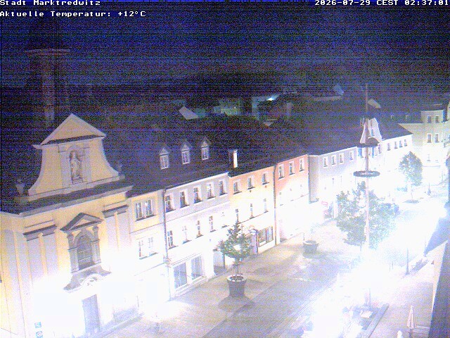 Archiv Foto Webcam Marktredwitz Fußgängerzone