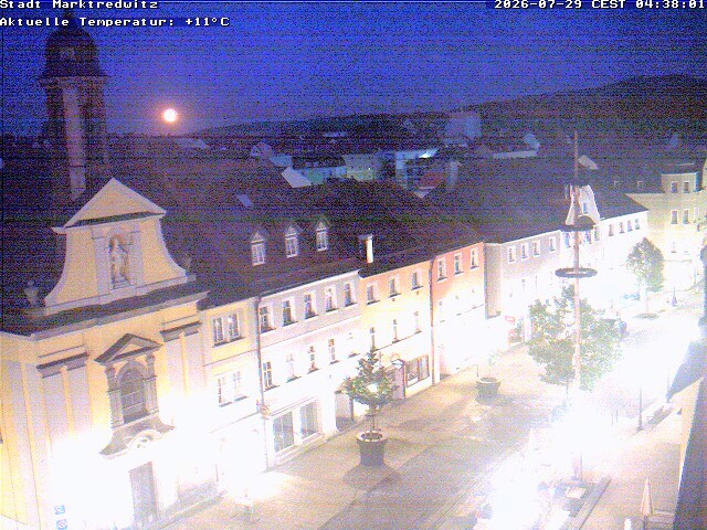 Archiv Foto Webcam Marktredwitz Fußgängerzone