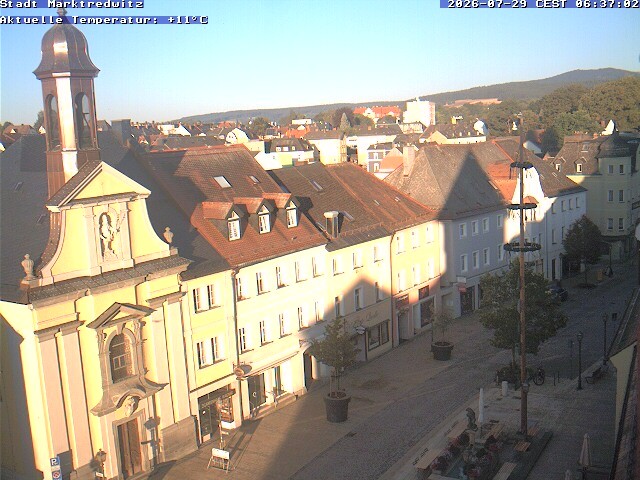 Archiv Foto Webcam Marktredwitz Fußgängerzone