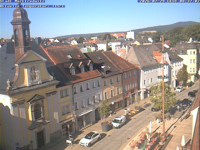 Archiv Foto Webcam Marktredwitz Fußgängerzone