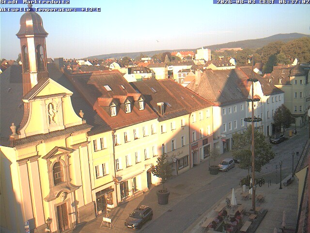 Archiv Foto Webcam Marktredwitz Fußgängerzone