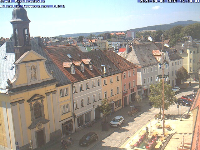 Archiv Foto Webcam Marktredwitz Fußgängerzone
