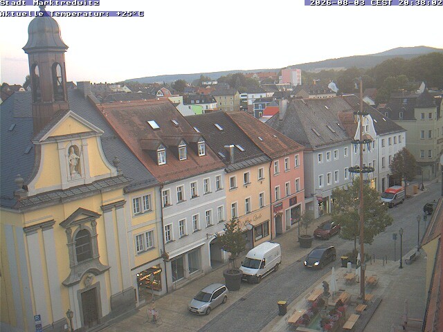 Archiv Foto Webcam Marktredwitz Fußgängerzone