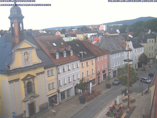 Archiv Foto Webcam Marktredwitz Fußgängerzone