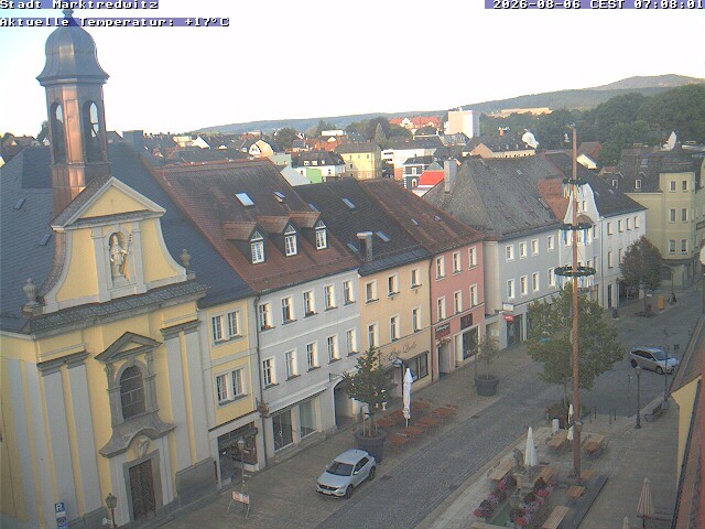 Archiv Foto Webcam Marktredwitz Fußgängerzone