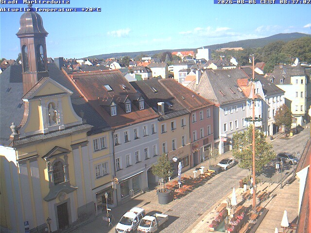 Archiv Foto Webcam Marktredwitz Fußgängerzone