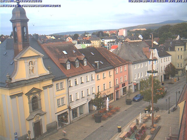 Archiv Foto Webcam Marktredwitz Fußgängerzone