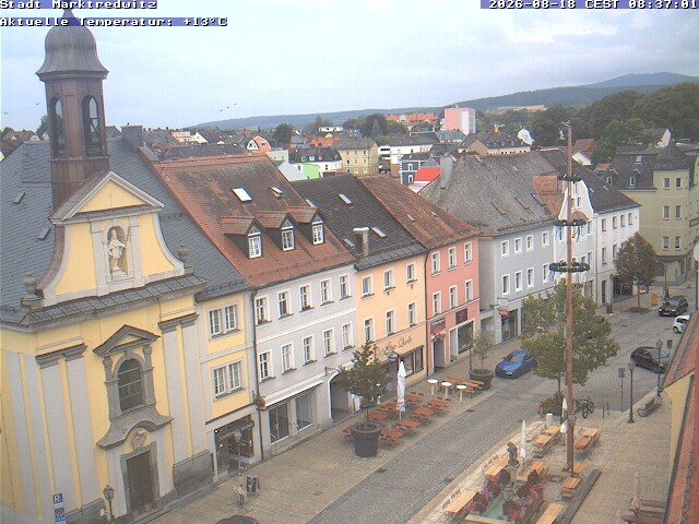 Archiv Foto Webcam Marktredwitz Fußgängerzone
