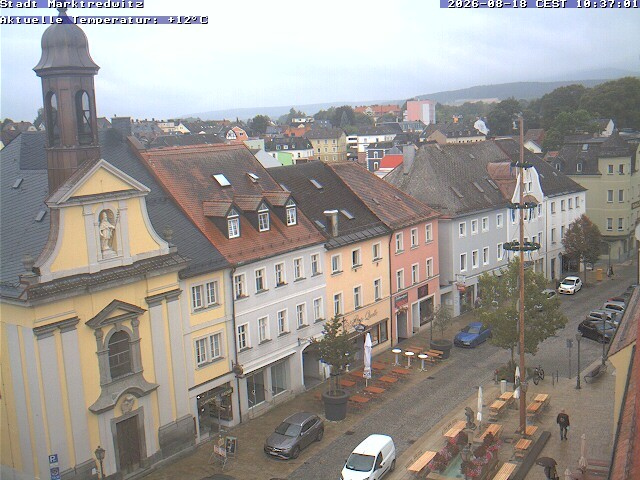 Archiv Foto Webcam Marktredwitz Fußgängerzone
