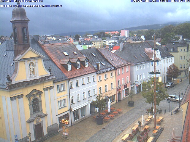Archiv Foto Webcam Marktredwitz Fußgängerzone