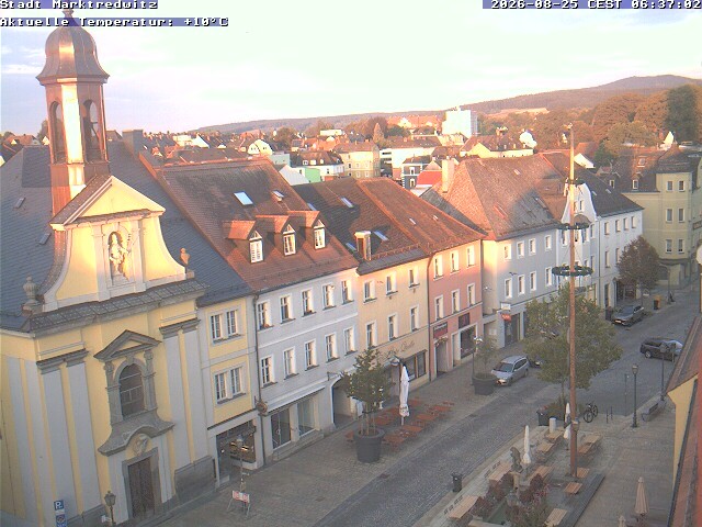 Archiv Foto Webcam Marktredwitz Fußgängerzone