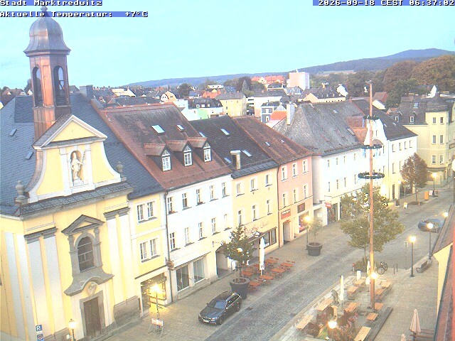 Archiv Foto Webcam Marktredwitz Fußgängerzone