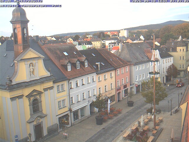 Archiv Foto Webcam Marktredwitz Fußgängerzone
