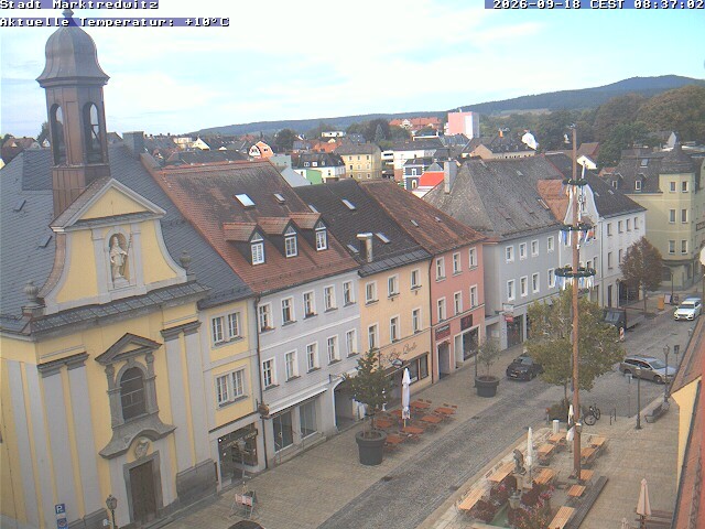 Archiv Foto Webcam Marktredwitz Fußgängerzone