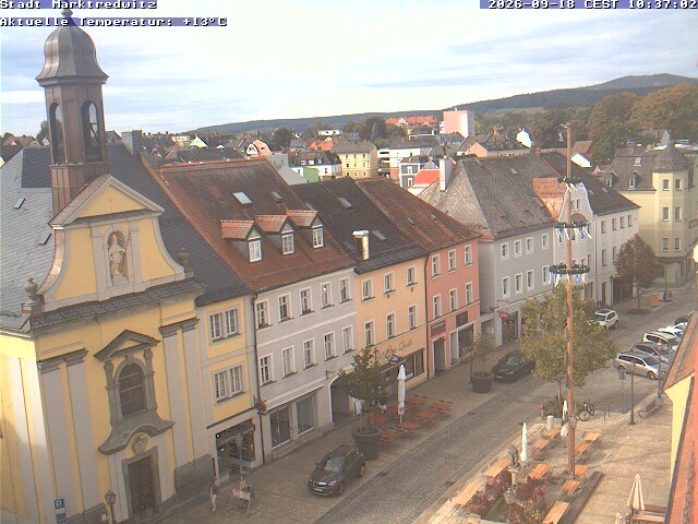 Archiv Foto Webcam Marktredwitz Fußgängerzone