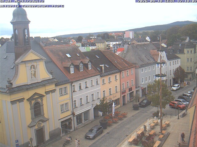 Archiv Foto Webcam Marktredwitz Fußgängerzone