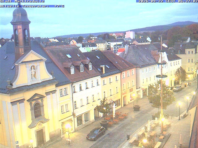 Archiv Foto Webcam Marktredwitz Fußgängerzone