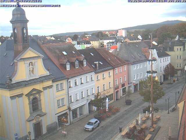 Archiv Foto Webcam Marktredwitz Fußgängerzone
