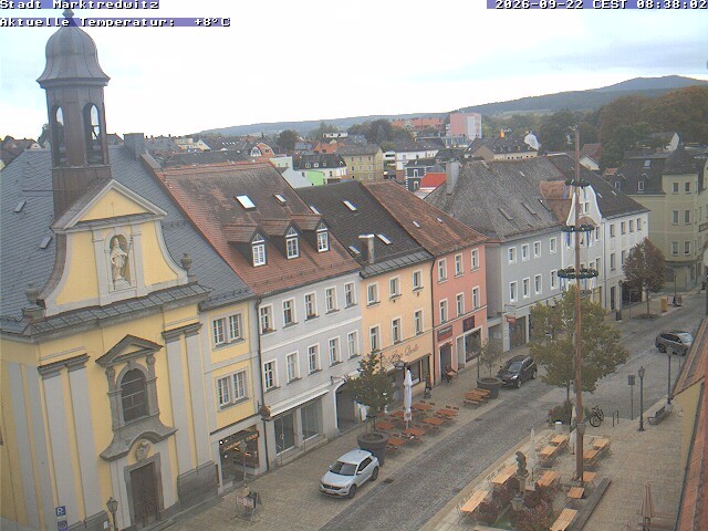 Archiv Foto Webcam Marktredwitz Fußgängerzone